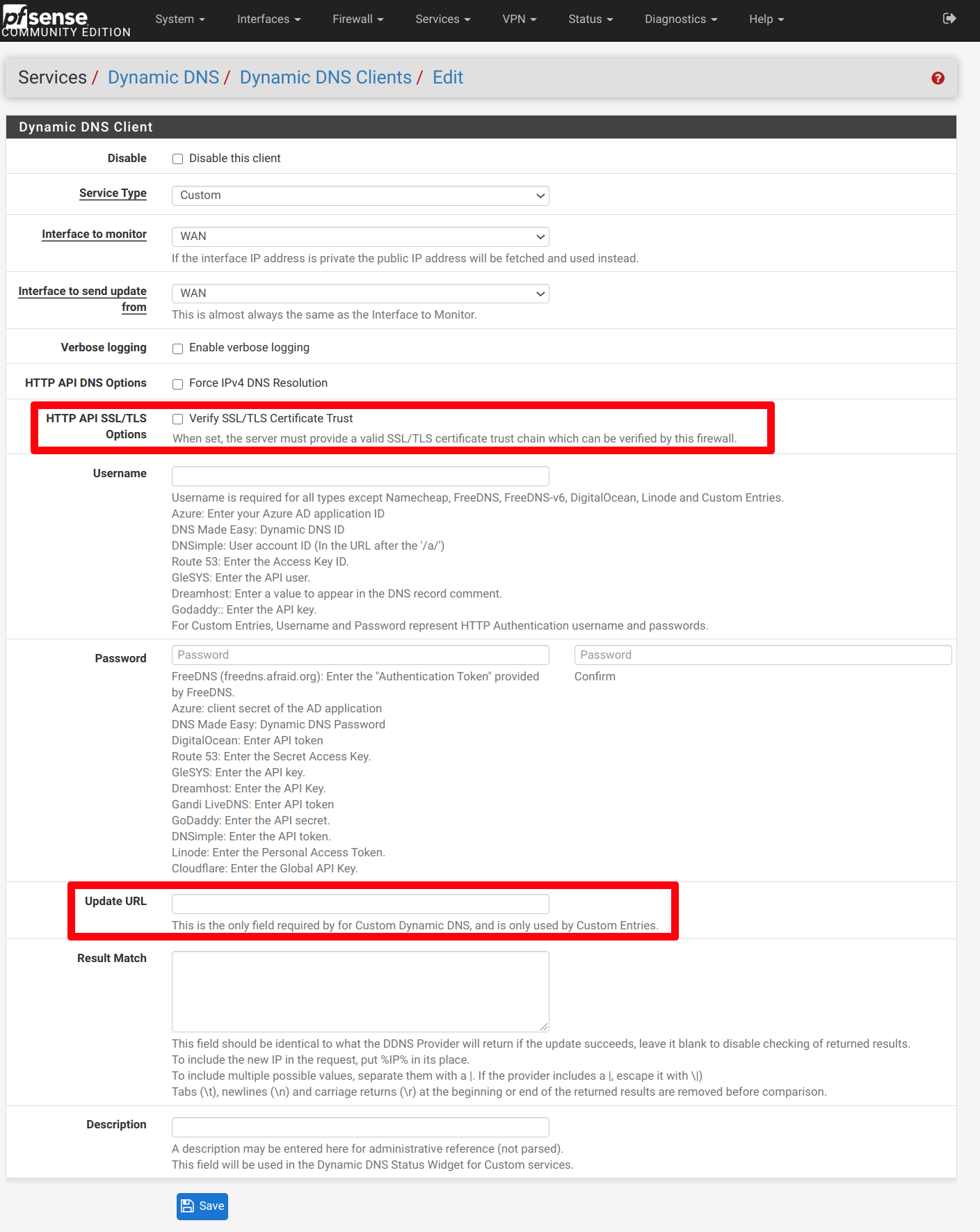 Remote VPN Server with pfSense and a Dynamic IP Address